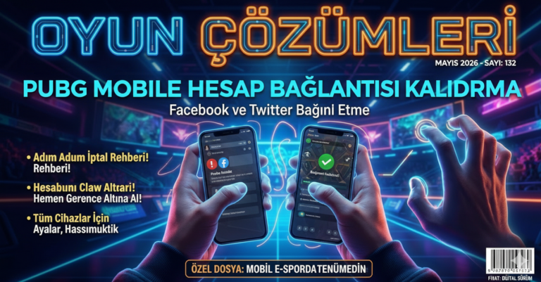 PUBG Mobile Hesap Bağlantısı Kaldırma: Facebook ve Twitter Bağını İptal Etme (2026)