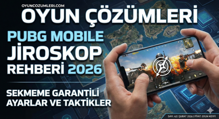 PUBG Mobile Jiroskop Ayarları 2026: Sekmeme Garantili Rehber