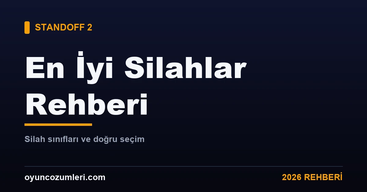 Standoff 2 en iyi silahlar rehberi kapak görseli