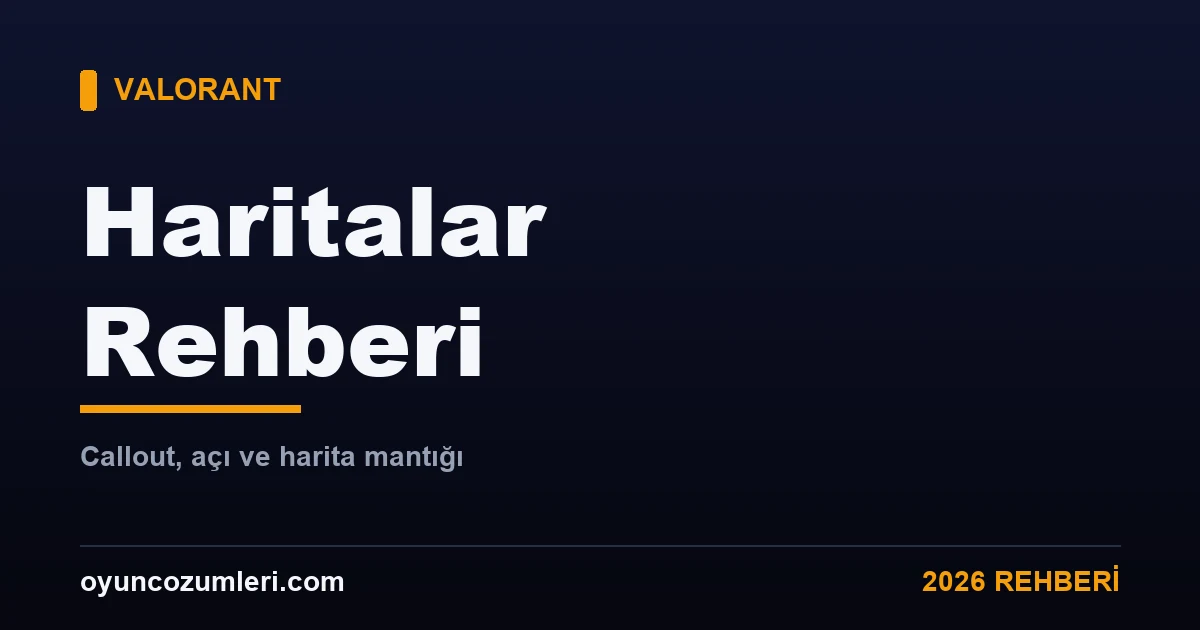 Valorant haritalar ve callout rehberi kapak görseli