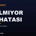 Mobile Legends Açılmıyor ve Ağ Bağlantı Hatası Çözümü 2026
